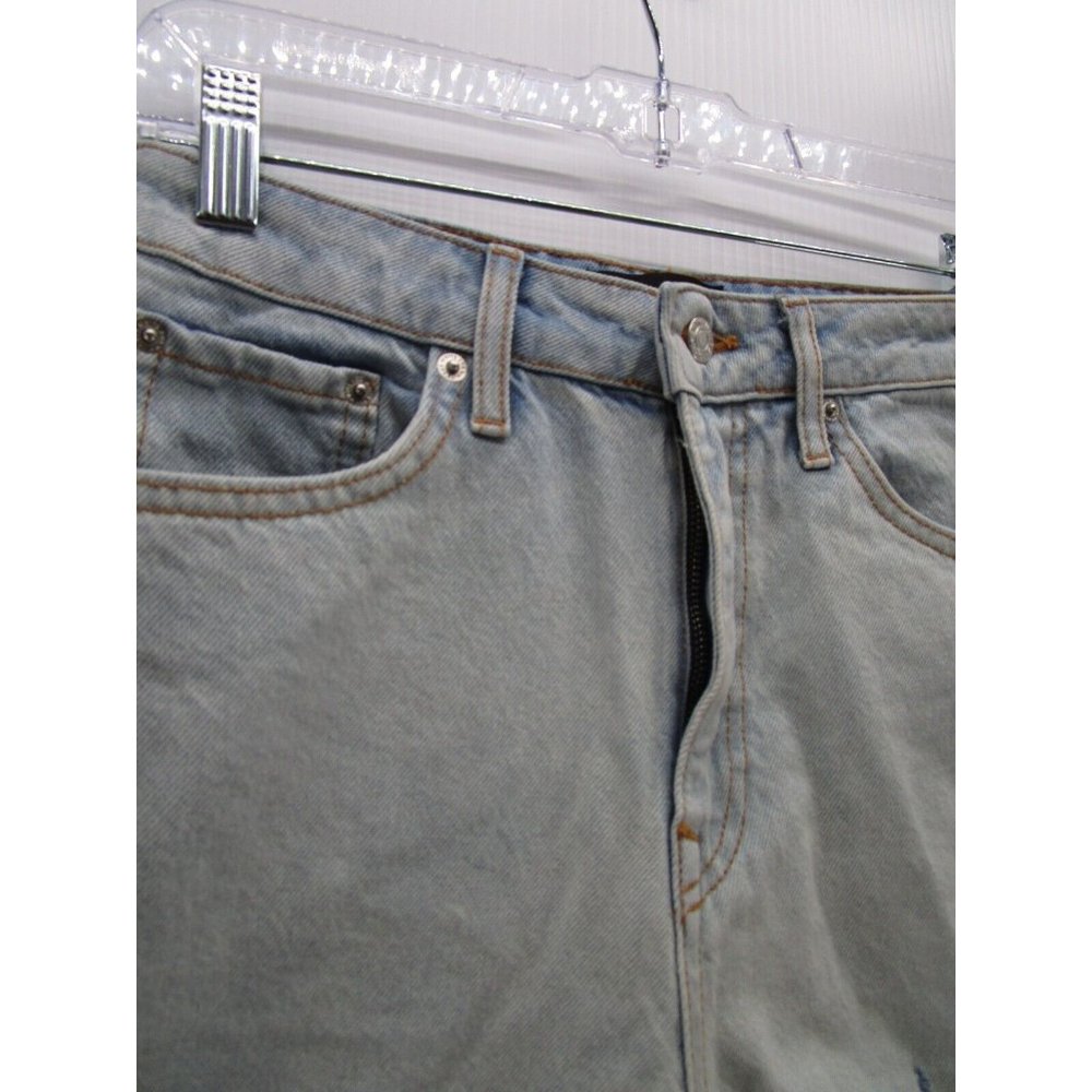 White Fox Boutique Jeans XS Mom High Rise Ripped Boyfriend - Picture 2 of 10